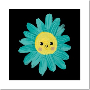 Cute summer flower Posters and Art